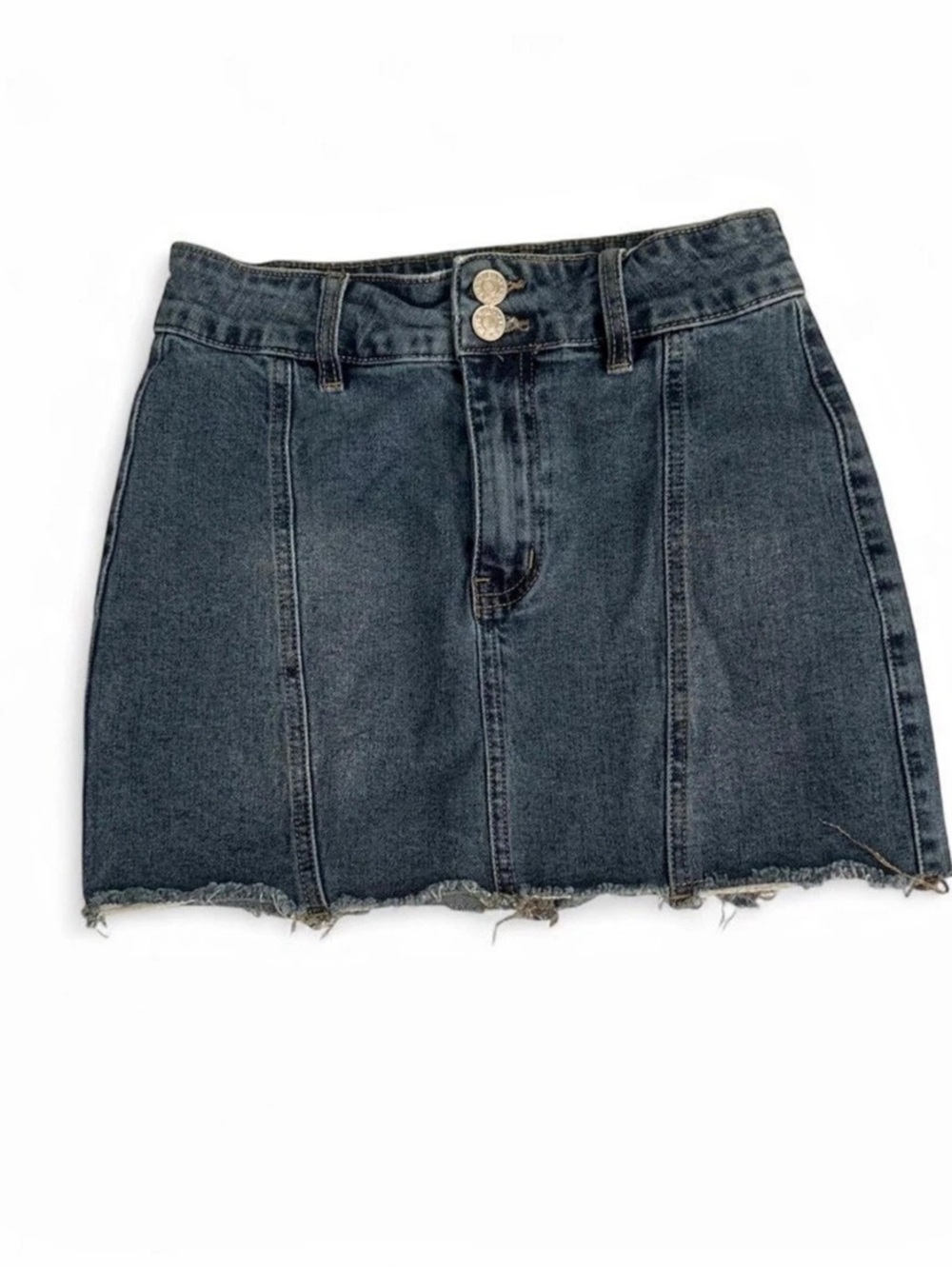 Windsor Women's Denim Mini Skirt in Blue